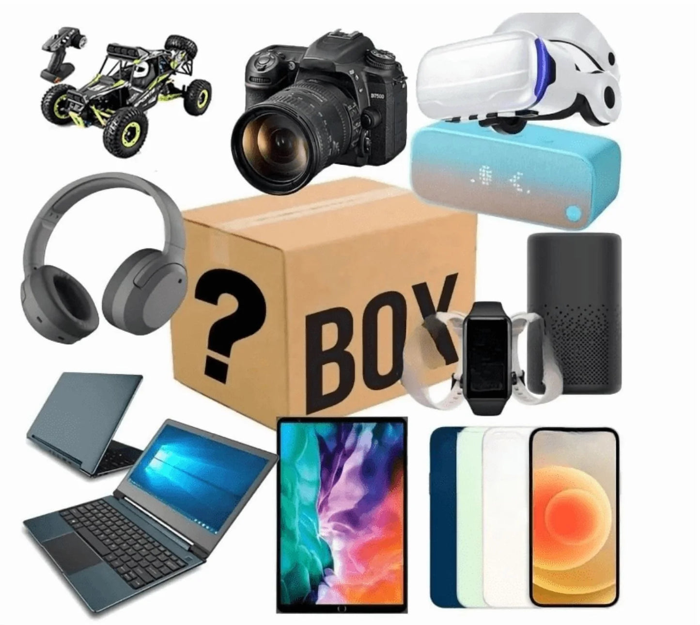 Ultimate Electronics Gift Set: 2-20 Piece Surprise Assortment - Includes Useful Gadgets & Home Appliances